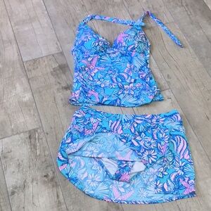 2 piece Lilly Pulitzer swimsuit